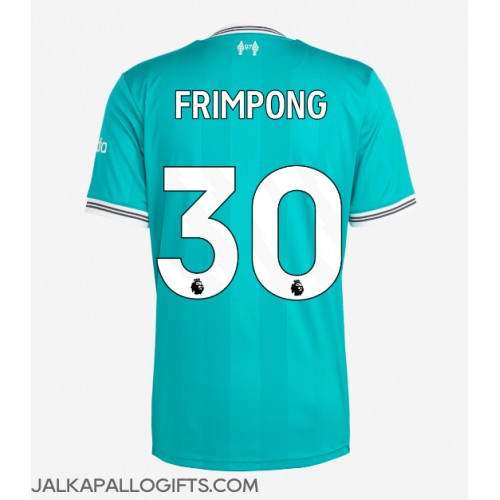 Liverpool Jeremie Frimpong #30 Kolmaspaita 2025-26 Lyhythihainen